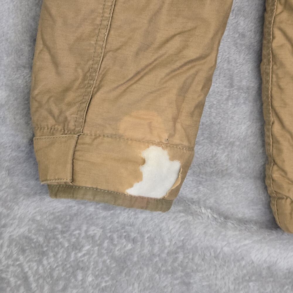 J. Crew NX-631 M65 Military / Mechanic Field Jacket MENS M Hooded Khaki Brown - Picture 11 of 12